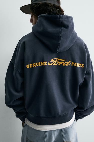 SWEAT À INSCRIPTIONS COMBINÉES FORD © - Bleu marine de Zara - Image 5