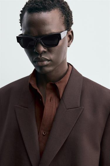 DOUBLE-BREASTED WOOL BLEND BLAZER SUIT - D by Zara