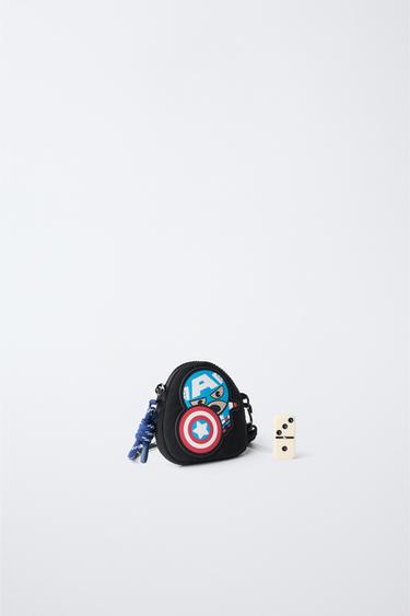 THE AVENGERS © MARVEL CROSSBODY BAG - Black by Zara - Image 5