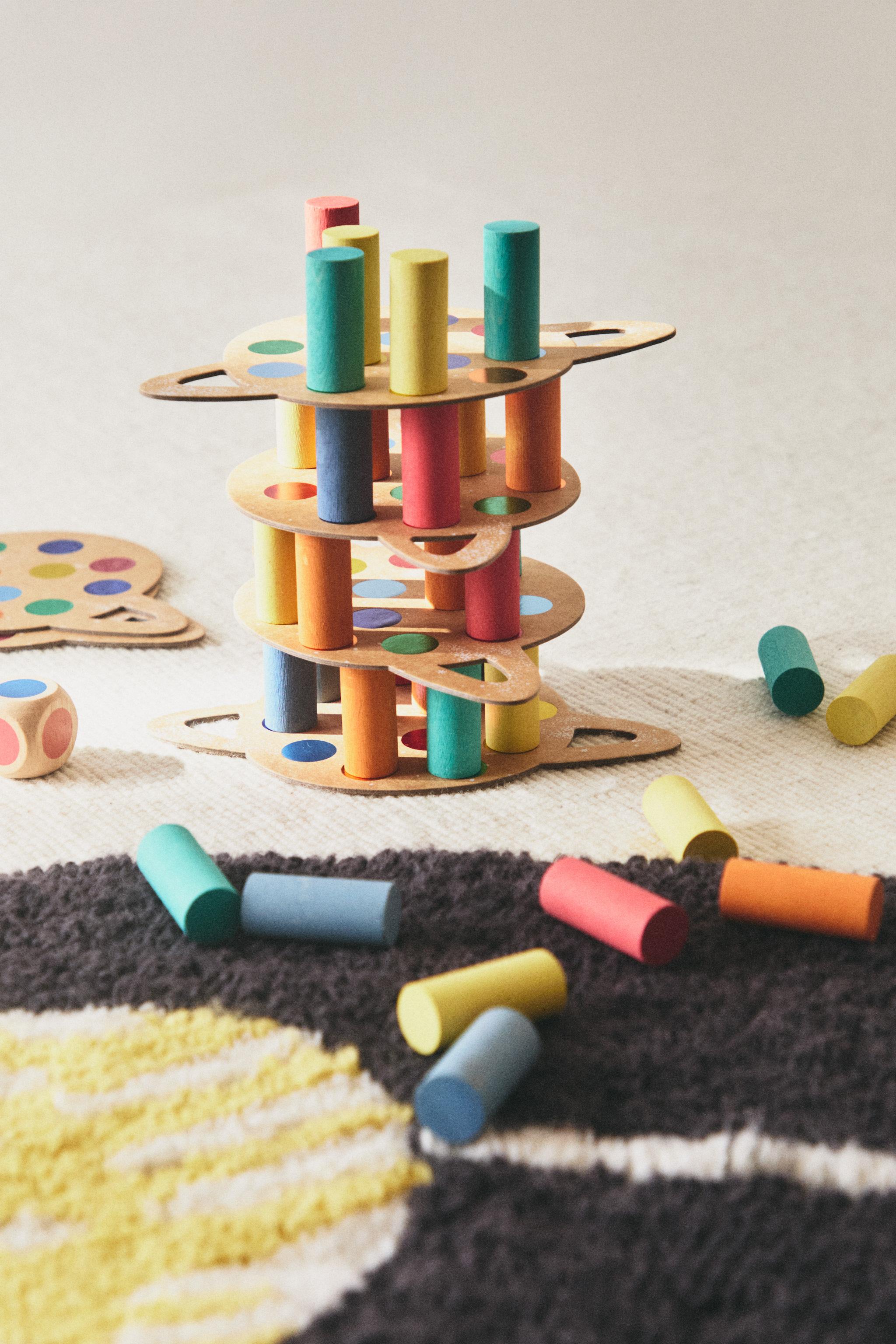 Zara KIDS' SPACE STACKING CONSTRUCTION TOY — фото 6