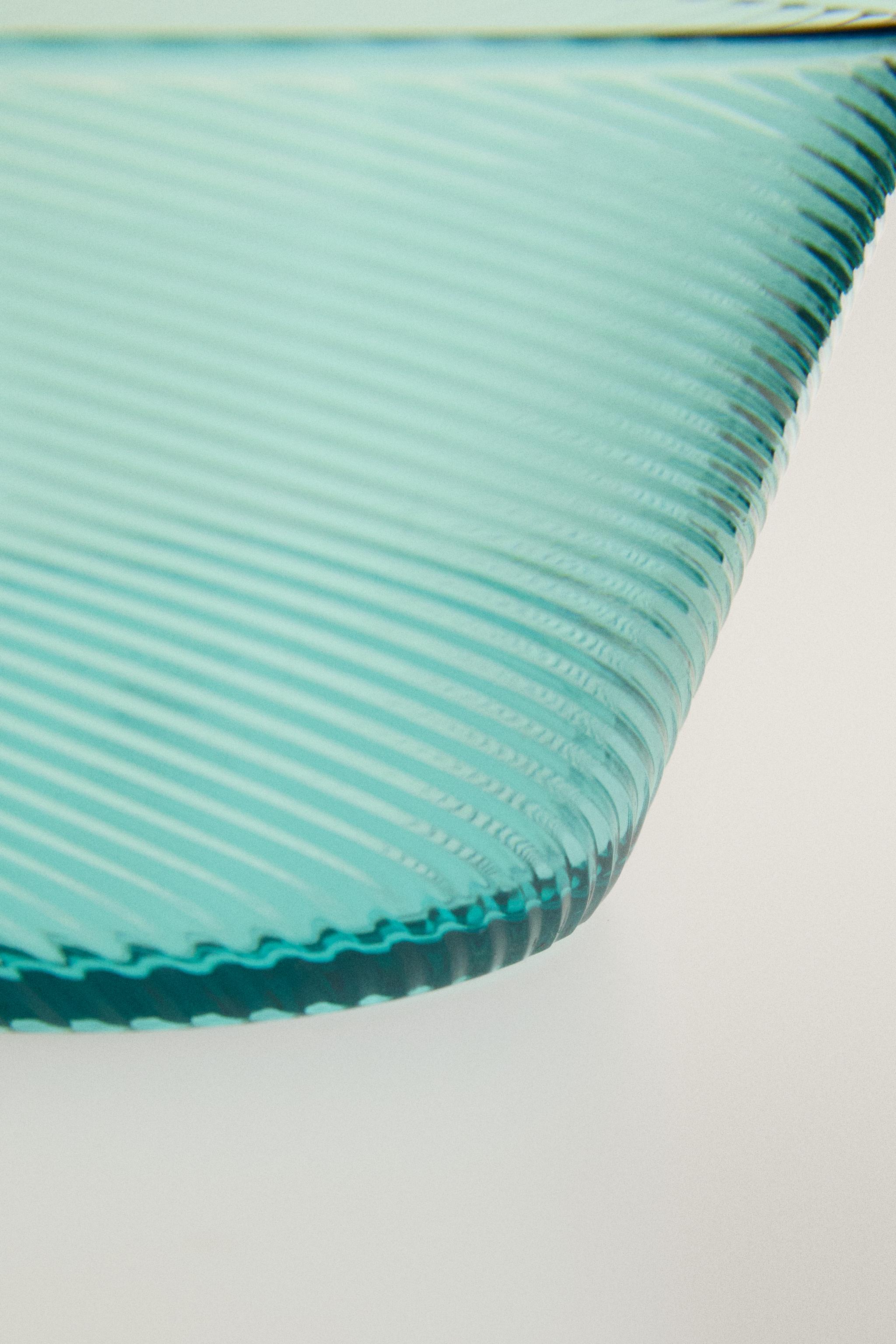 ACRYLIC BOWL WITH LINES