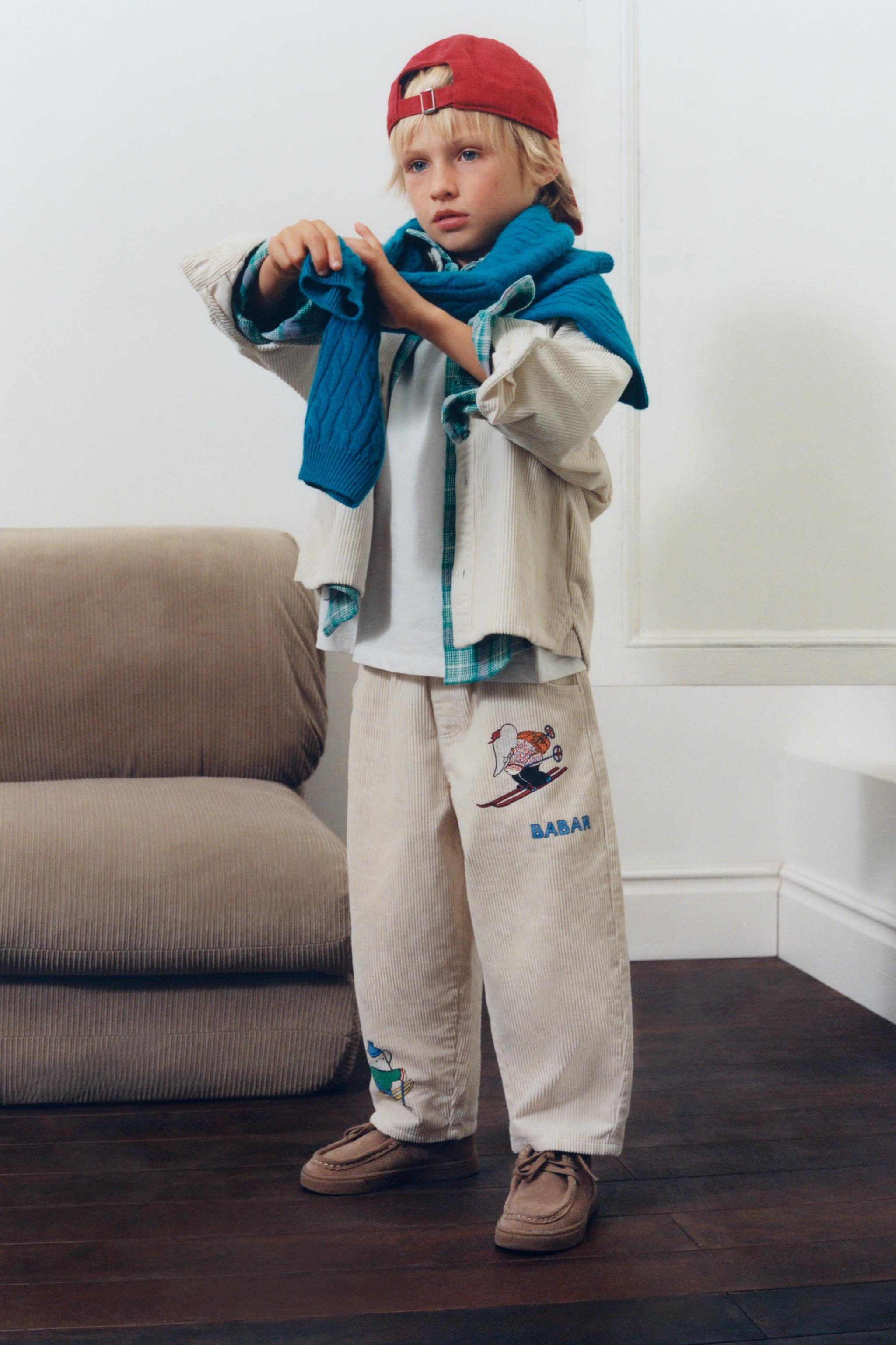 BABAR™ CORDUROY BAGGY PANTS
