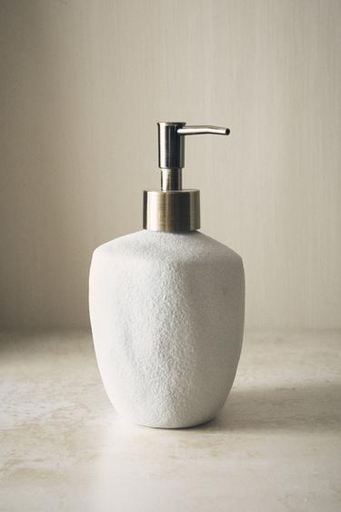 TEXTURED SOAP DISPENSER - White by Zara - Image 5
