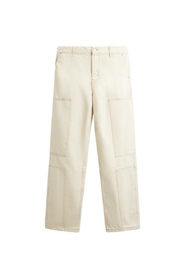 PANTALÓN PESPUNTES CONTRASTE