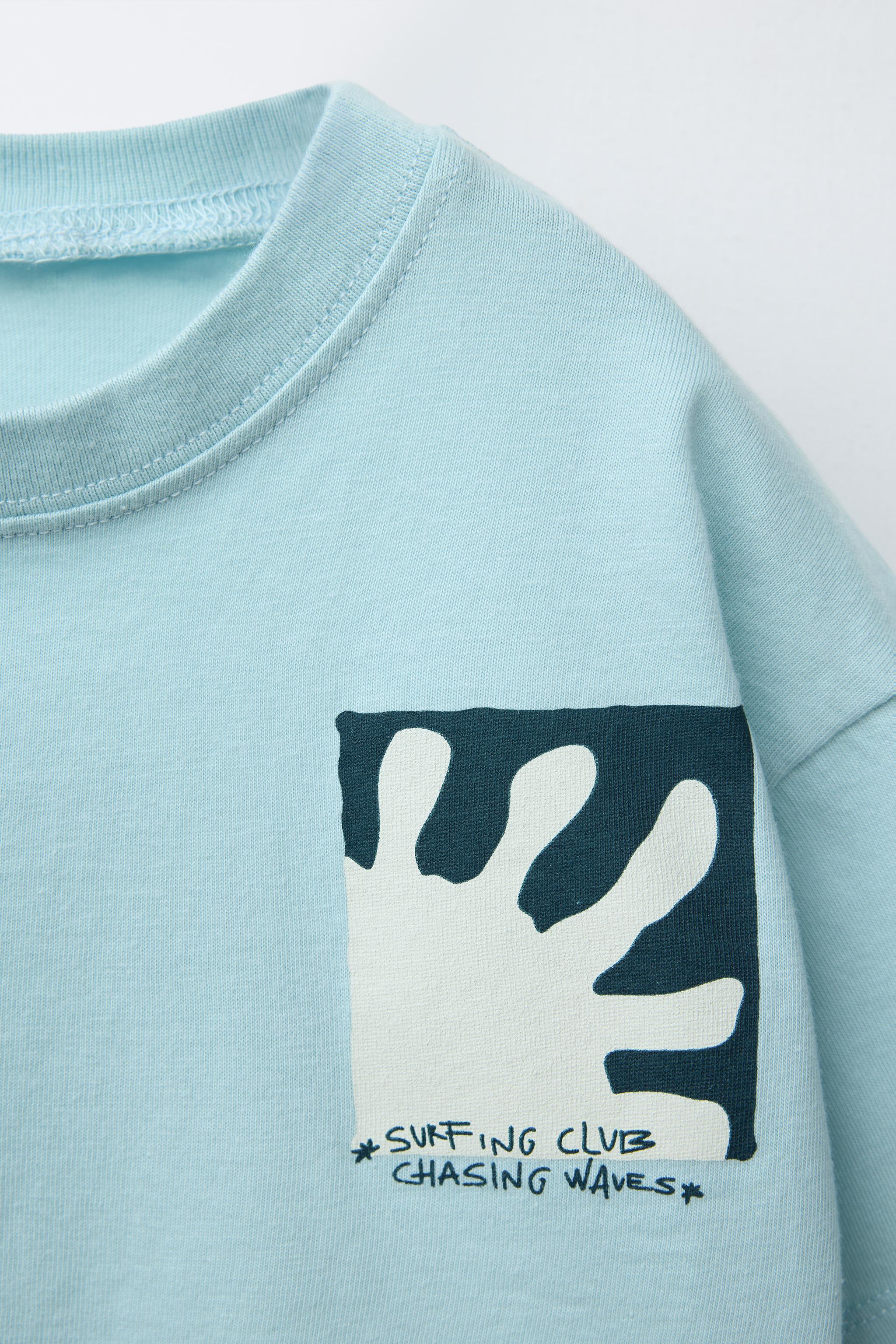 T-SHIRT IMPRIMÉ SURF
