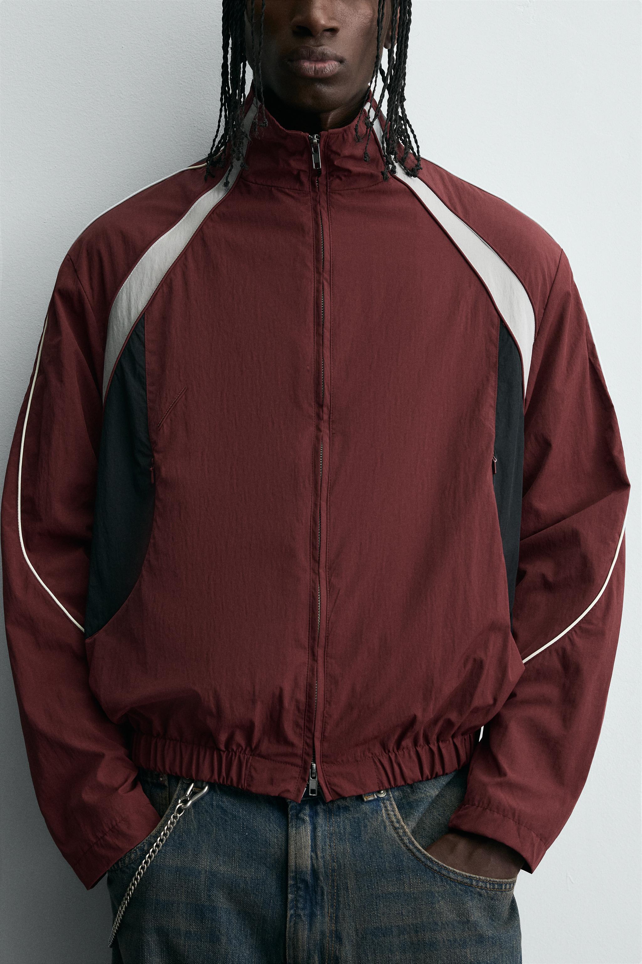 VESTE TECHNIQUE COLOR BLOCK CONTRASTÉE
