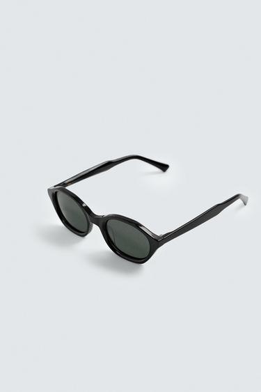 ROUND SUNGLASSES - Black by Zara - Image 5