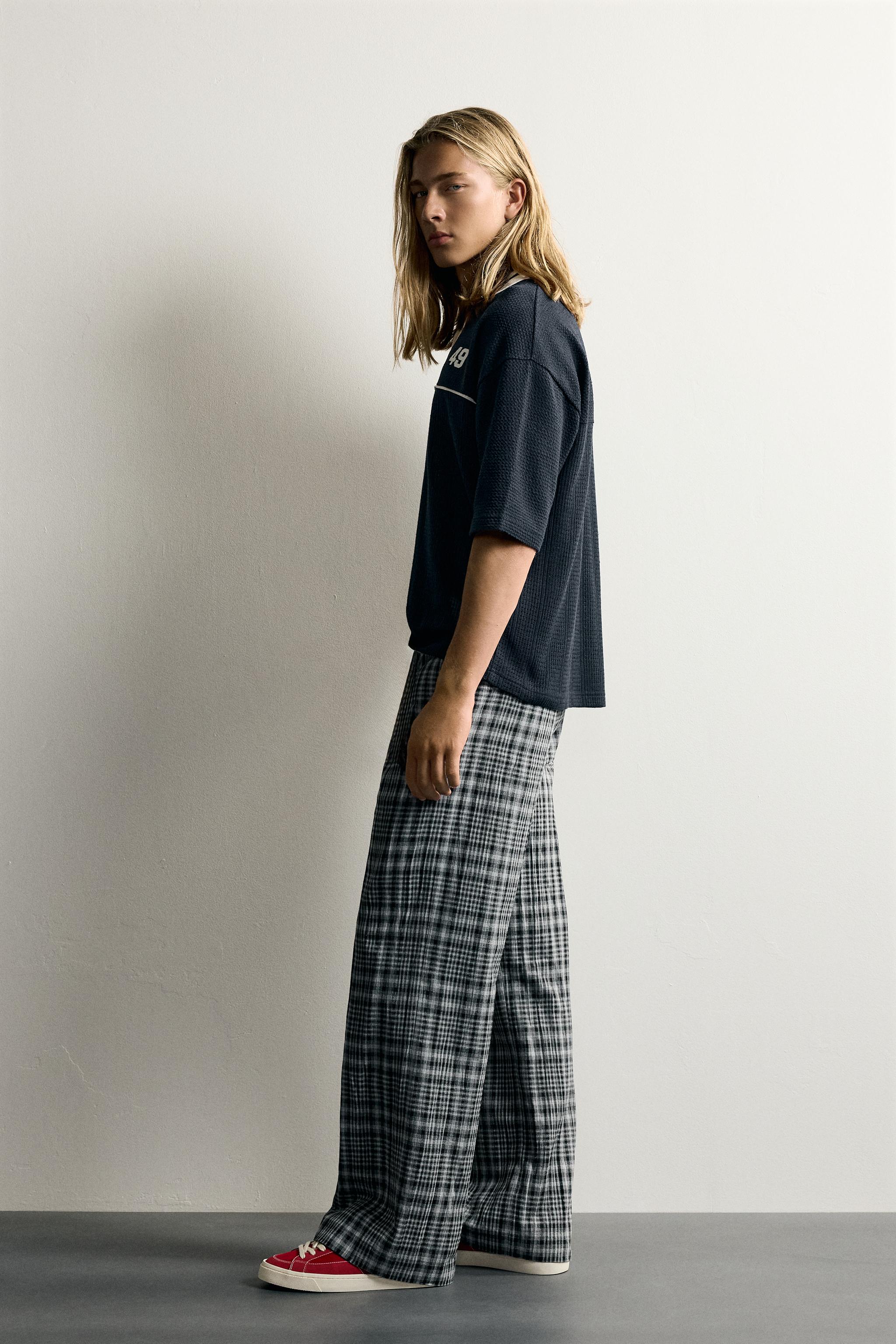 RELAXED FIT RETRO SOCCER JACQUARD POLO