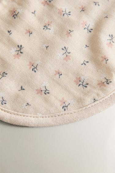 BAVOIR BÉBÉ TULIPES GAZE - Rose clair de Zara - Image 2