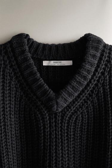 KNIT VEST — Dark gray 2