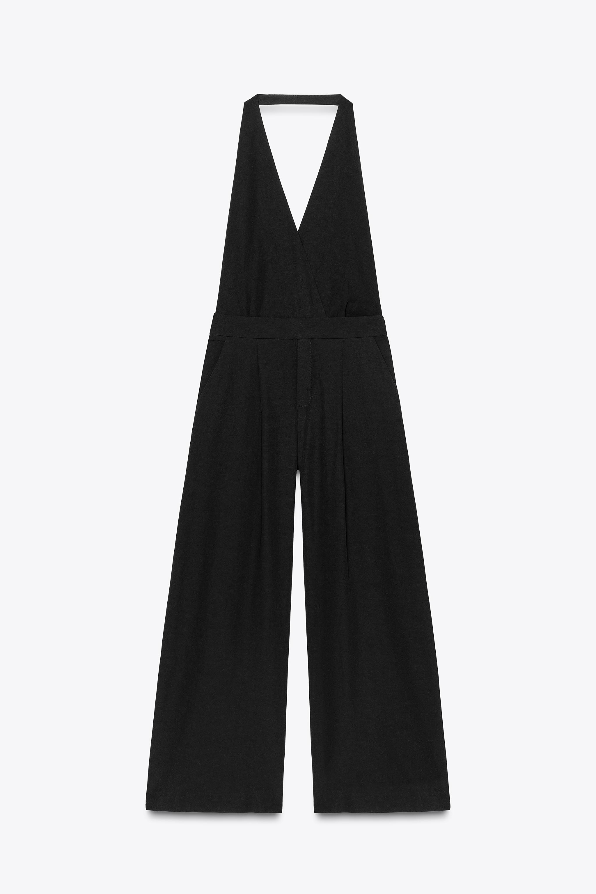 ZARA ザラ オーバーオール ハーフパンツ さき