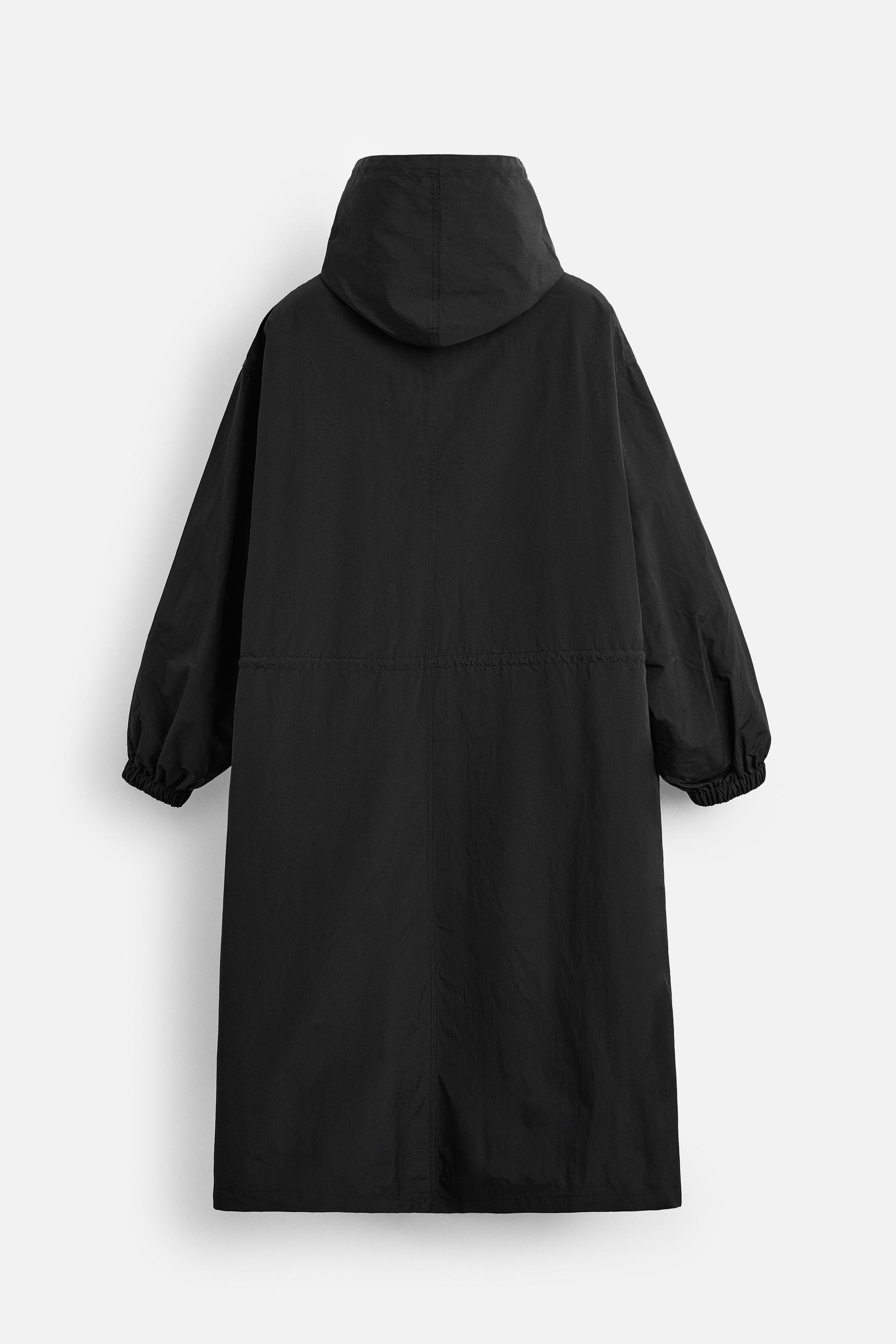 大人気完売品！】ZARA/2イン1ウォーターリぺレントオーバー