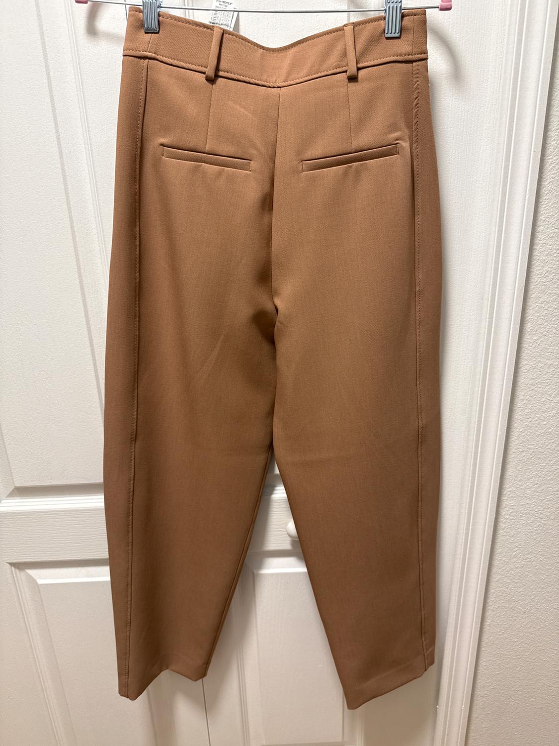 PLEATED TAPERED PANTS - Image 3