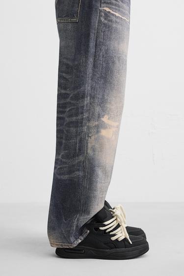 حذاء رياضي SKATE بحبال - أسود الخاص بـ Zara - صورة 0
