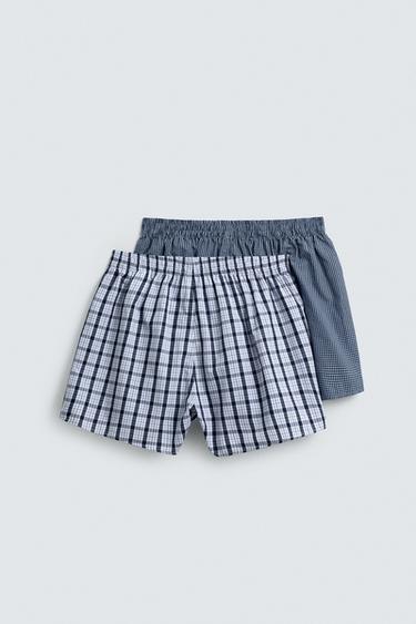 2-PACK OF COMBINED POPLIN BOXERS - various by Zara - Image 1