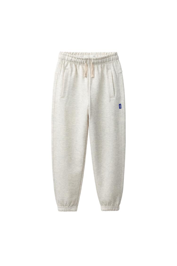 PANTALÓN JOGGER FELPA LISO ETIQUETA