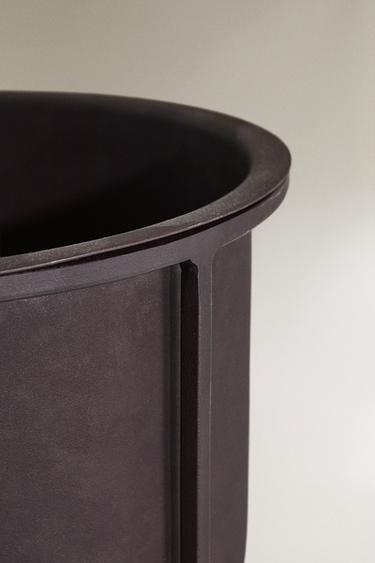 CACHE-POT MÉTAL - Noir de Zara - Image 3