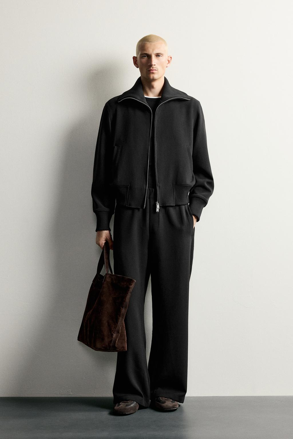 Zara Axıcı wide fit şalvar