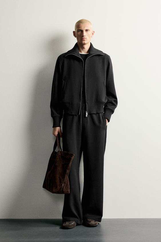 SOEPELVALLENDE BROEK WIDE FIT - Zwart van Zara - Afbeelding 0