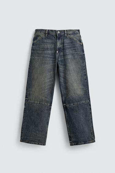 ДЖИНСЫ RELAXED FIT — ЧЕРНИЛЬНО-СИНИЙ от Zara