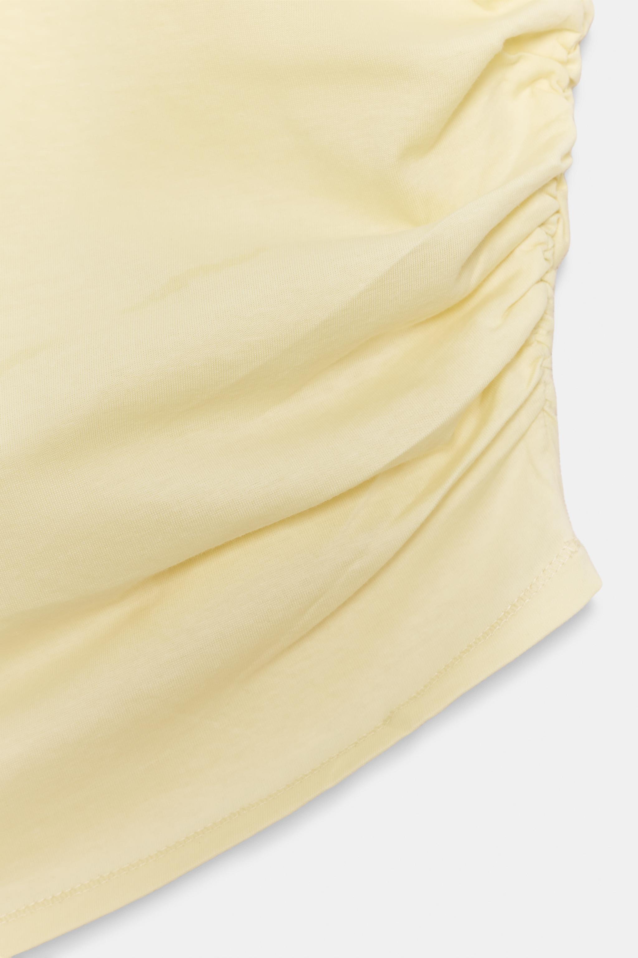 TOP DRAPÉ ASYMÉTRIQUE