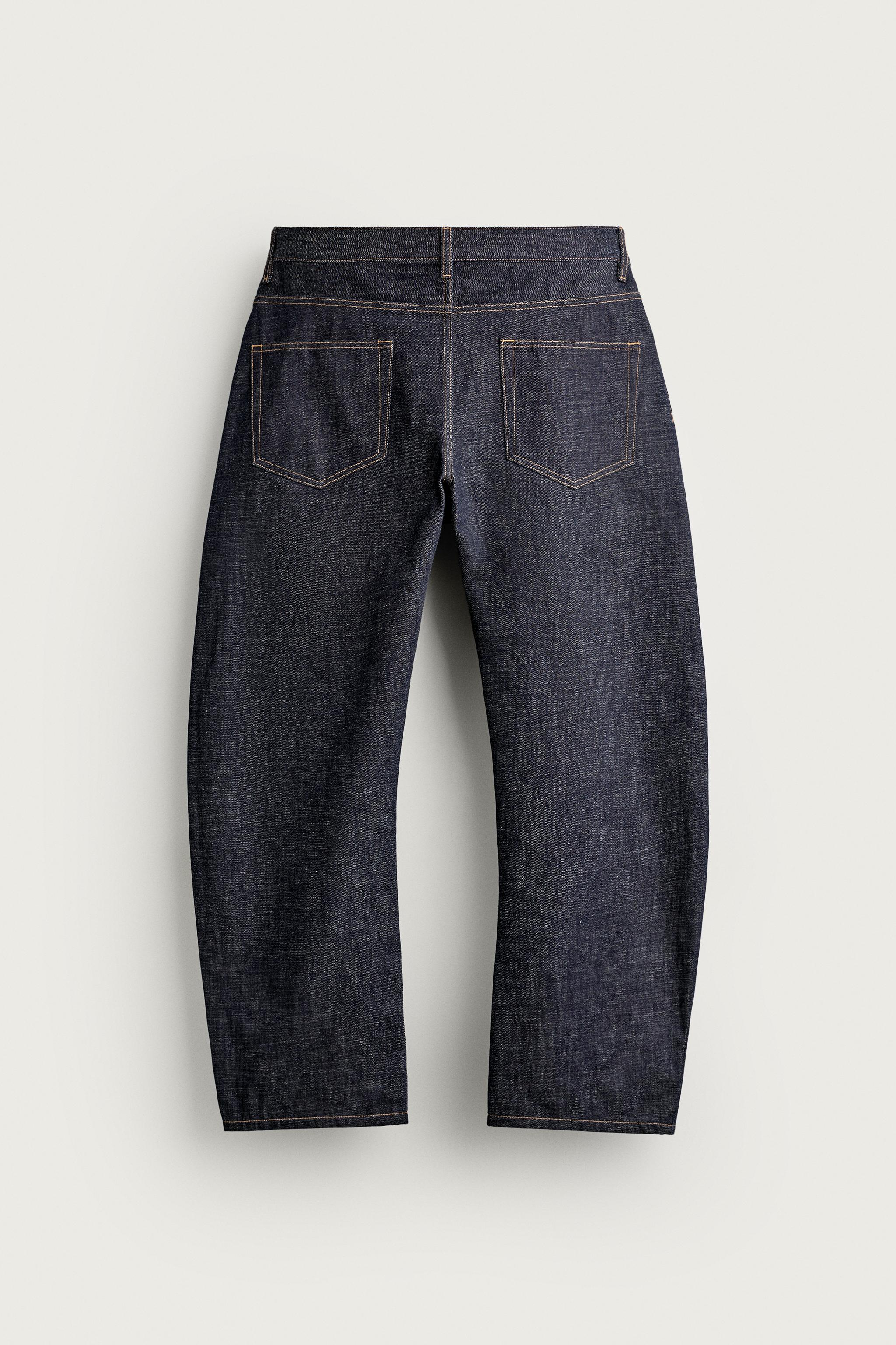 STRAIGHT BARREL FIT JEANS