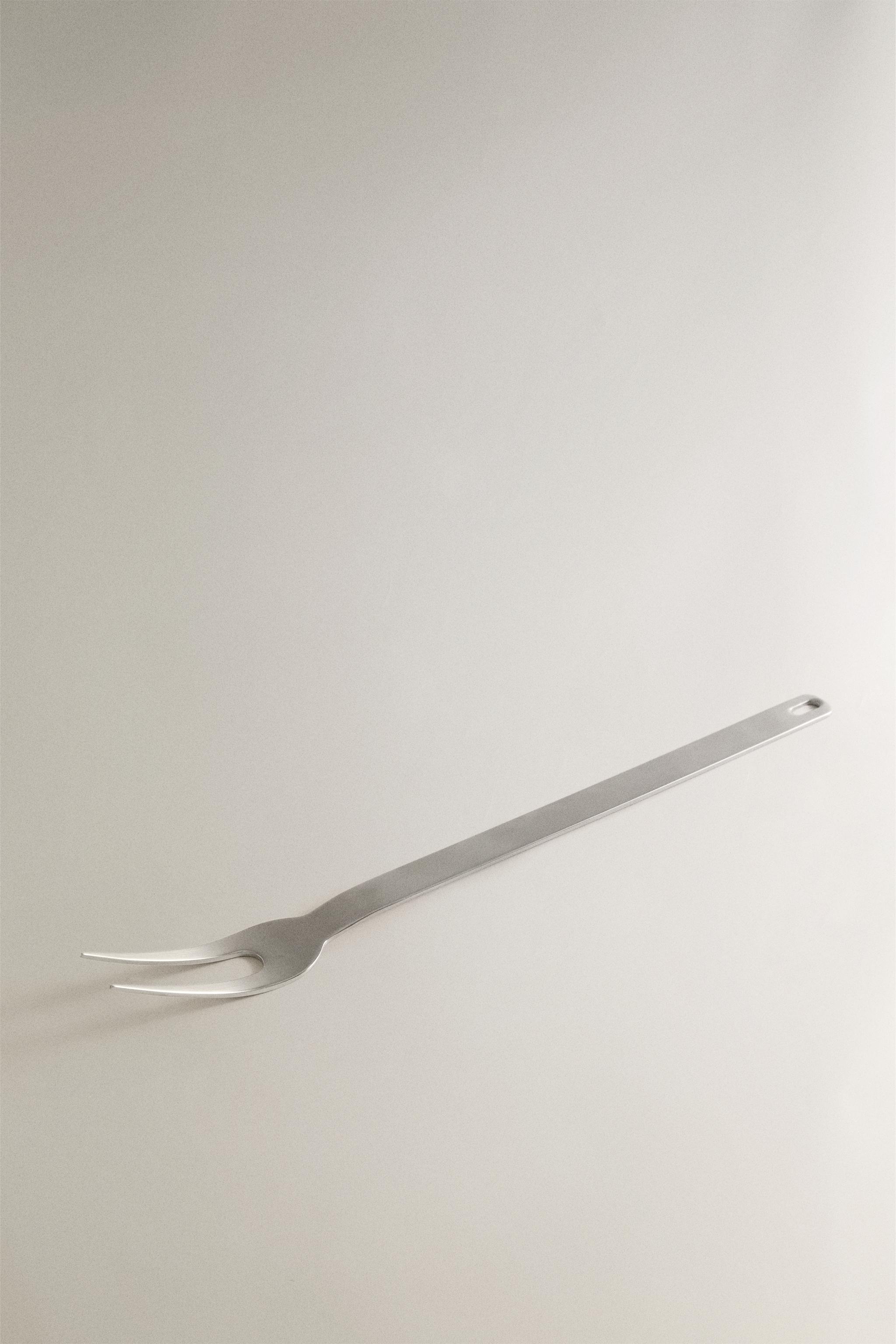 STAINLESS STEEL KITCHEN FORK — Steel