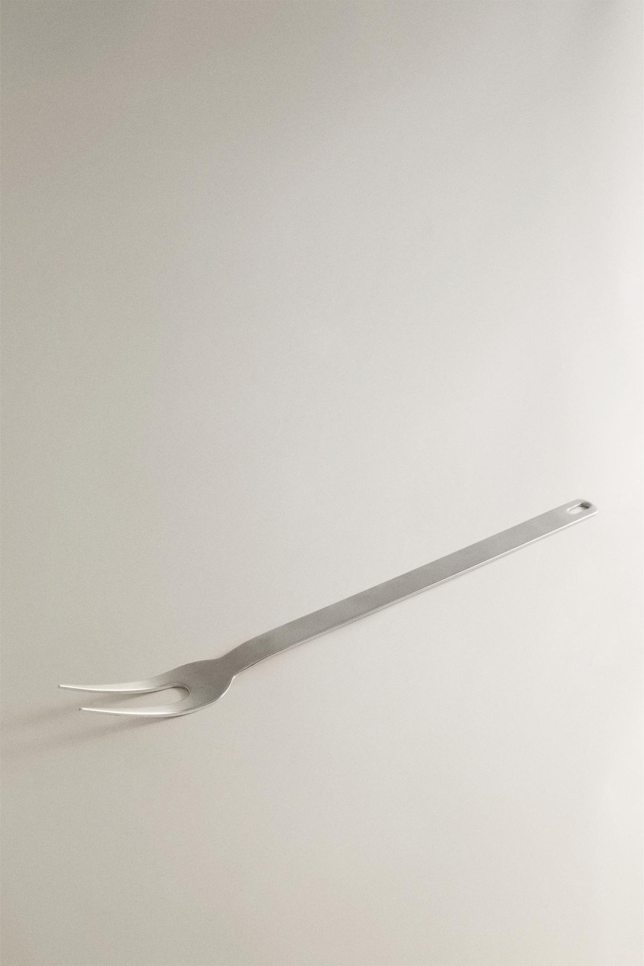 STAINLESS STEEL KITCHEN FORK — Steel