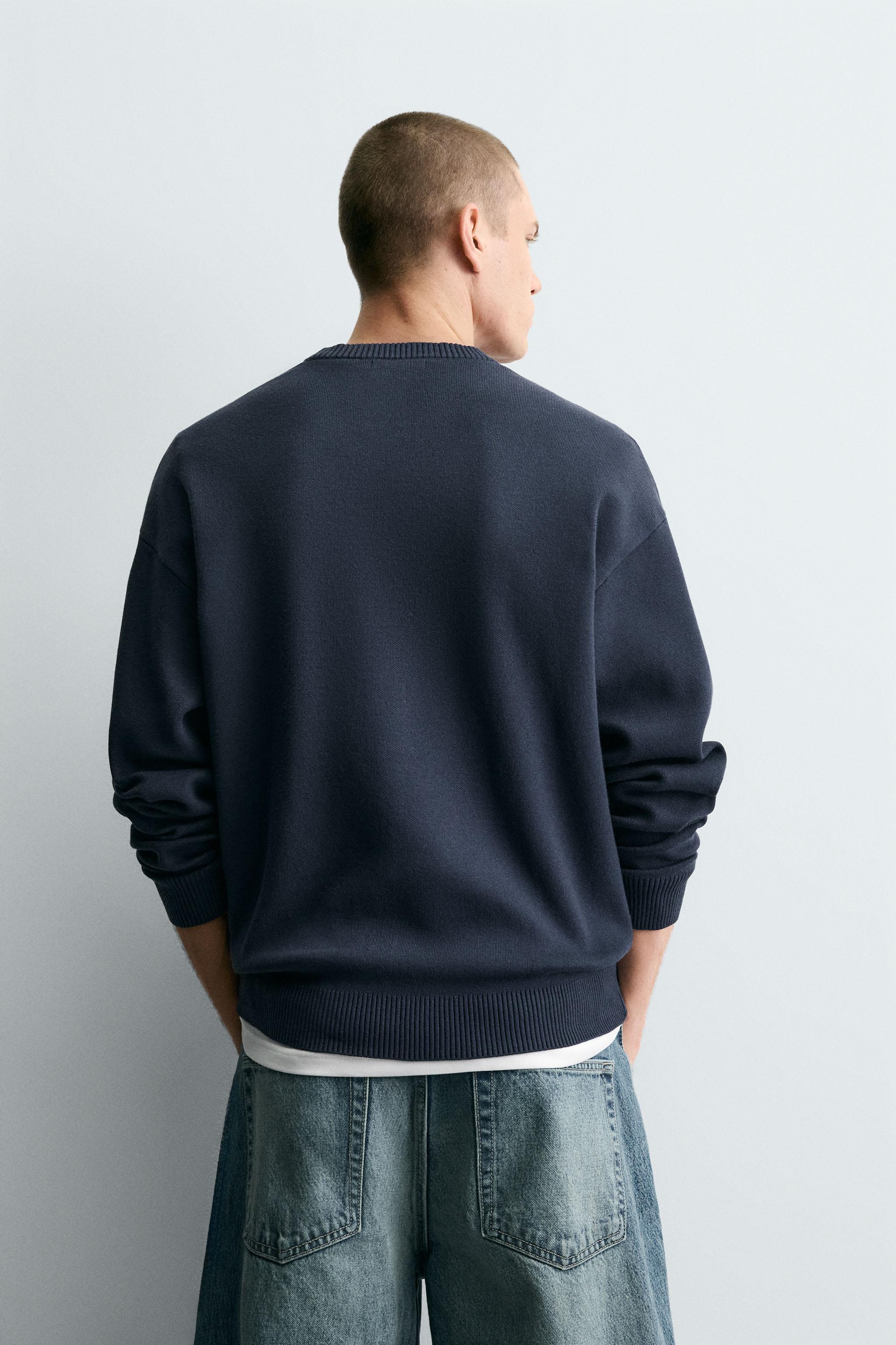 SOFT TEXTURED KNIT SWEATER