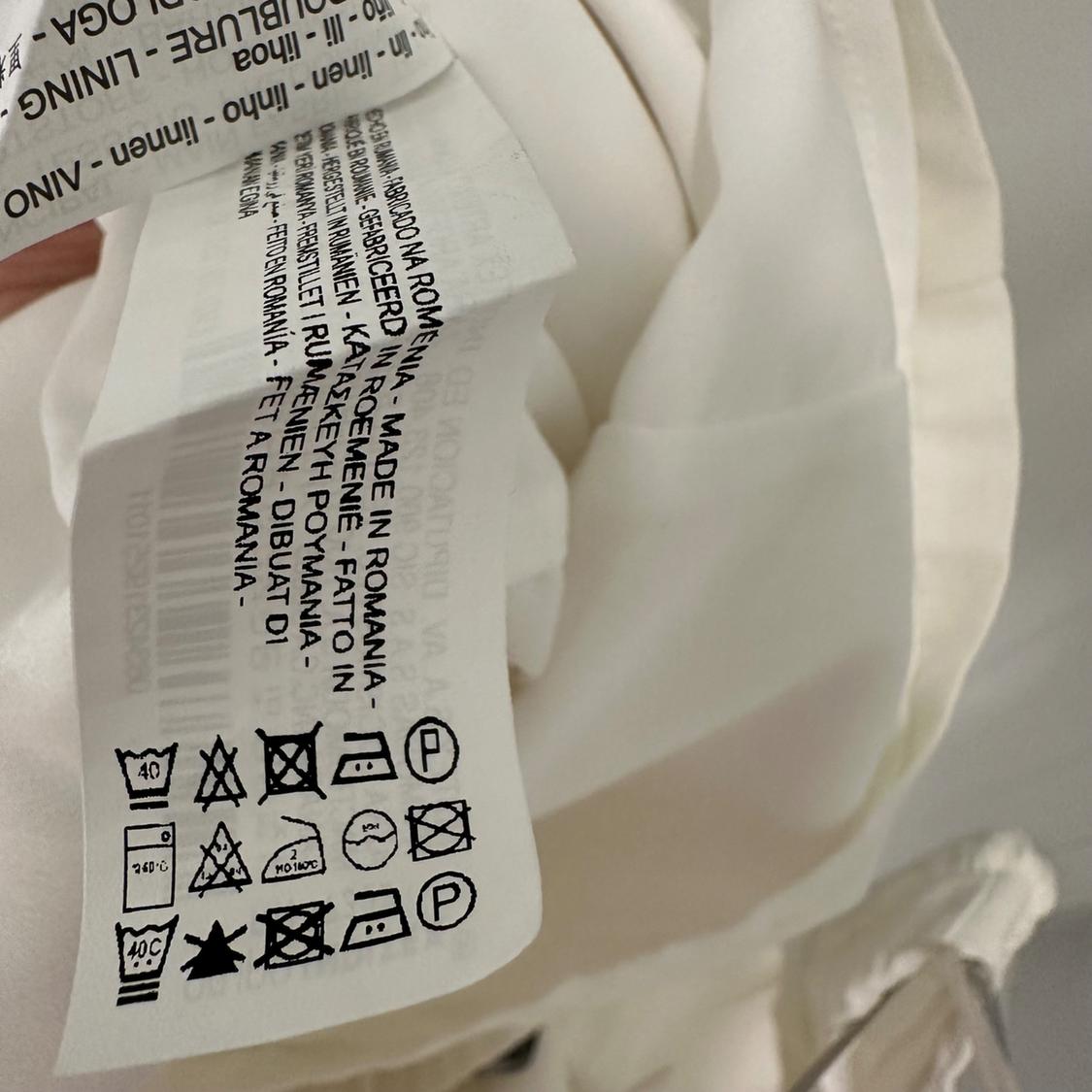 LINEN BLEND DRESS - Image 9