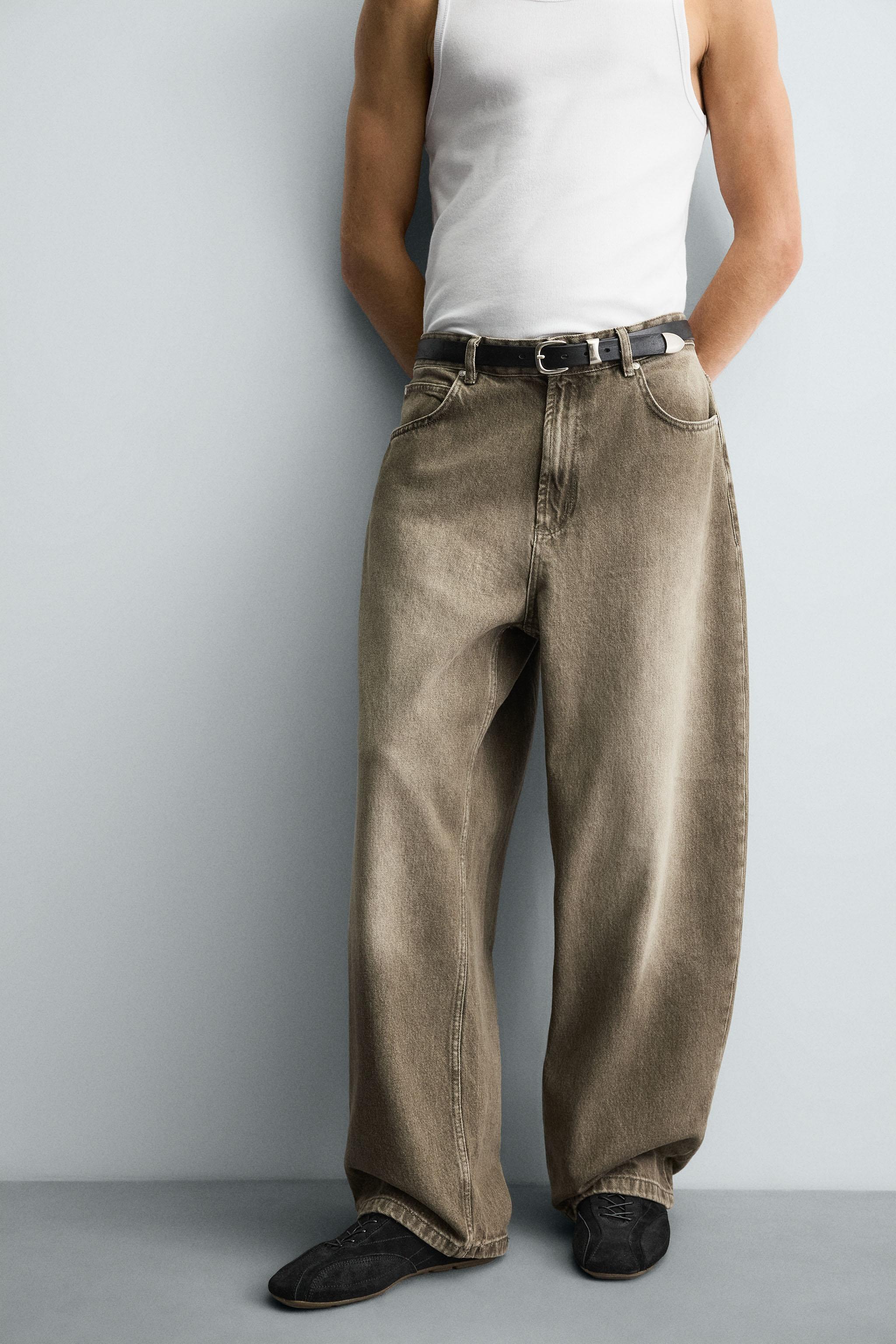BAGGY FIT JEANS - Printed | ZARA United States