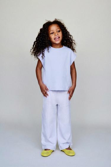HEAVYWEIGHT CULOTTES - Blue / Lavender by Zara