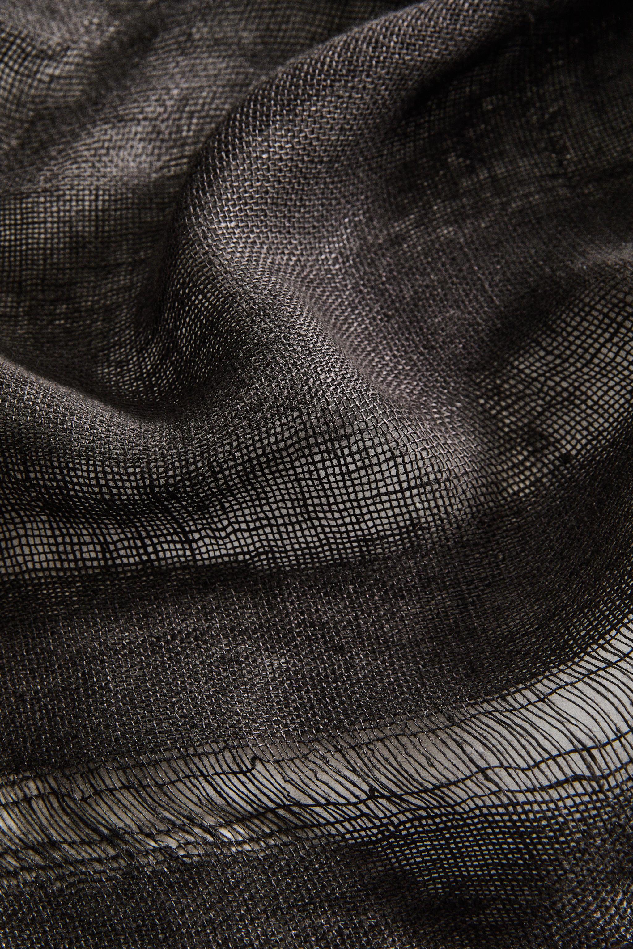 PLAID LIN FRANGES