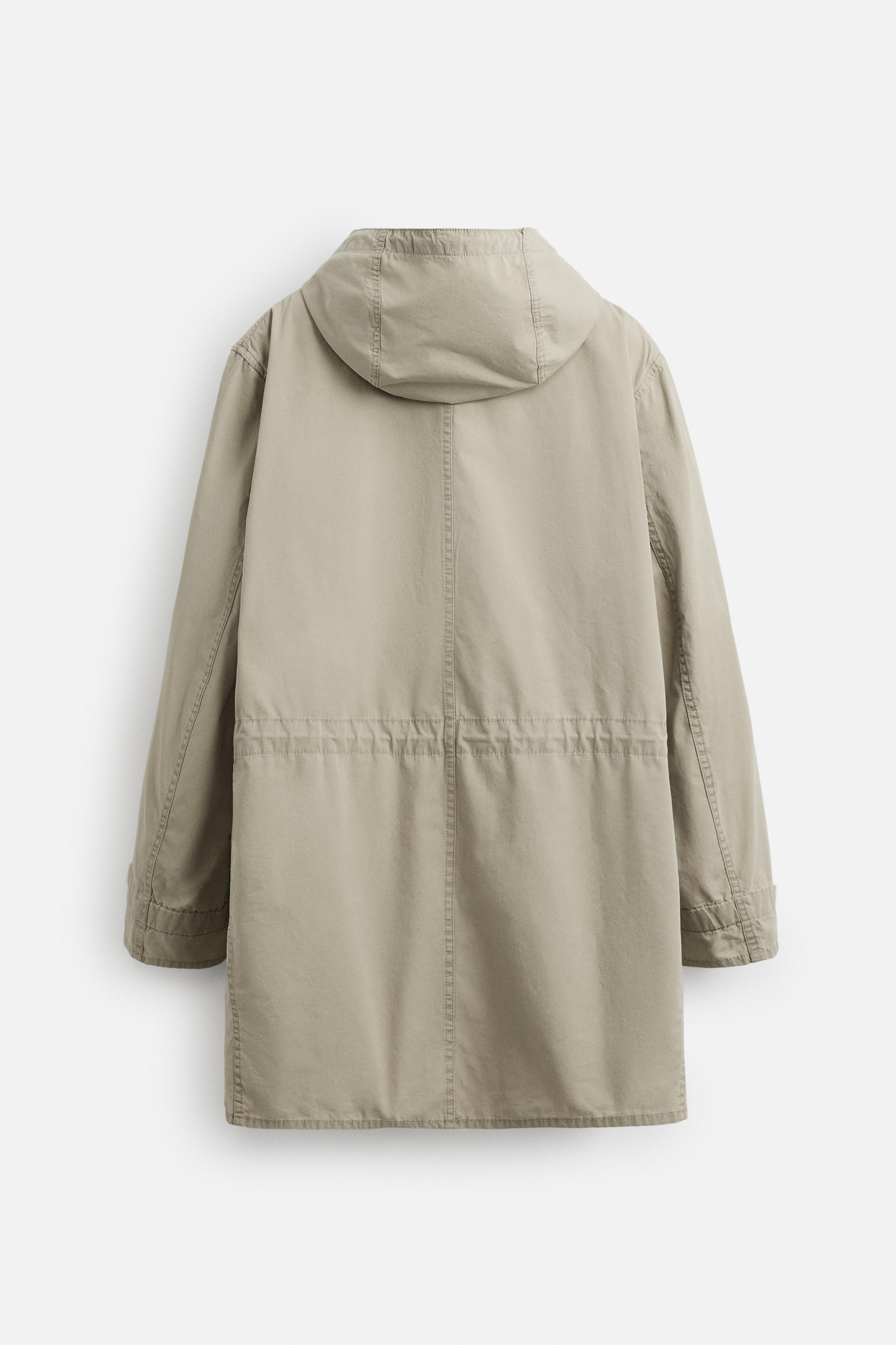 PARKA COURTE EN COTON