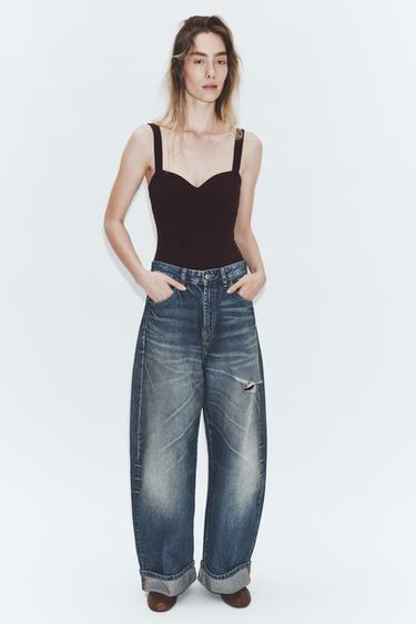 BODY TIRANTES - Morado Oscuro de Zara