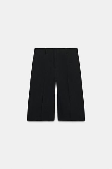 BERMUDA PINZAS ZW COLLECTION - Negro de Zara