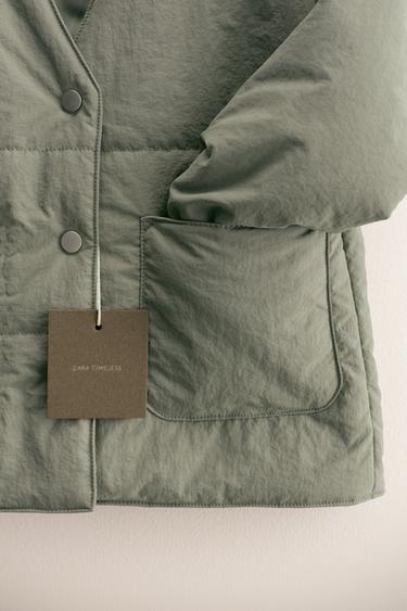 WATER-REPELLENT JACKET - Mint by Zara - Image 2