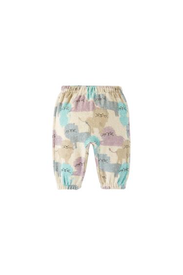 TERRYCLOTH LION PANTS