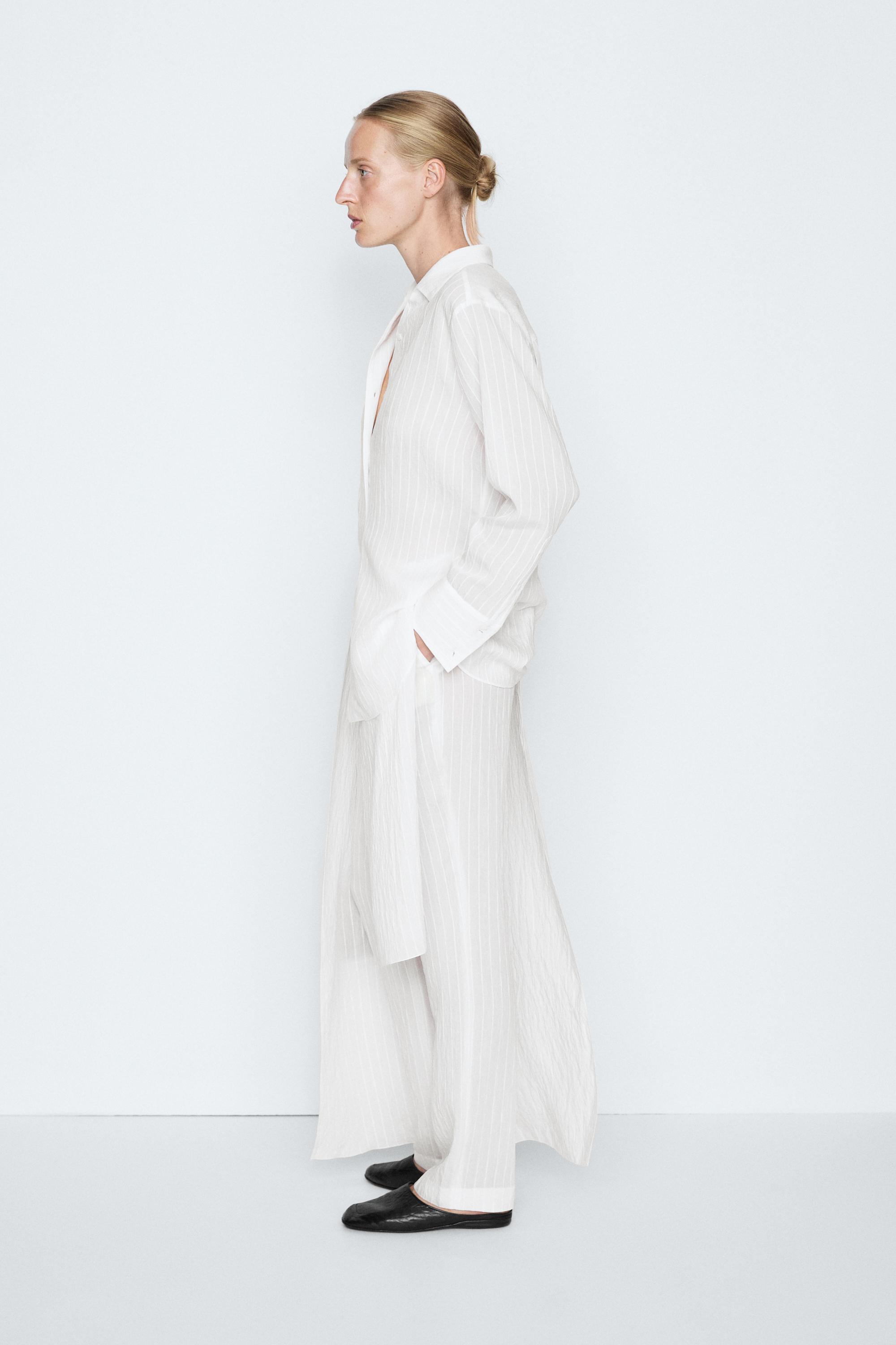 Striped Flowing Shirt - STUDIO
