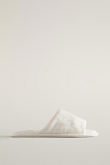 JACQUARD SLIDES — Beige 2