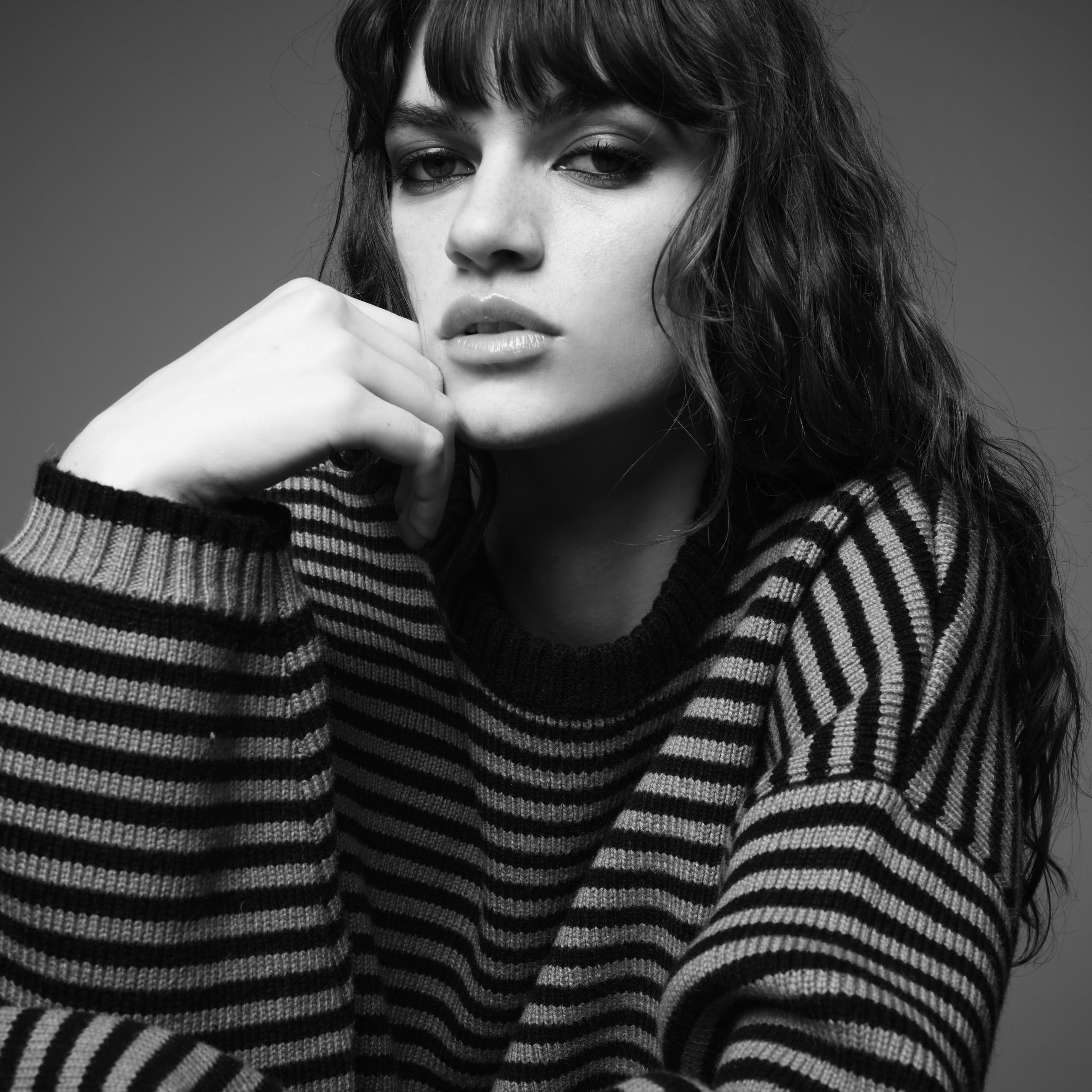 Oversized Striped Wool Sweater by Zara