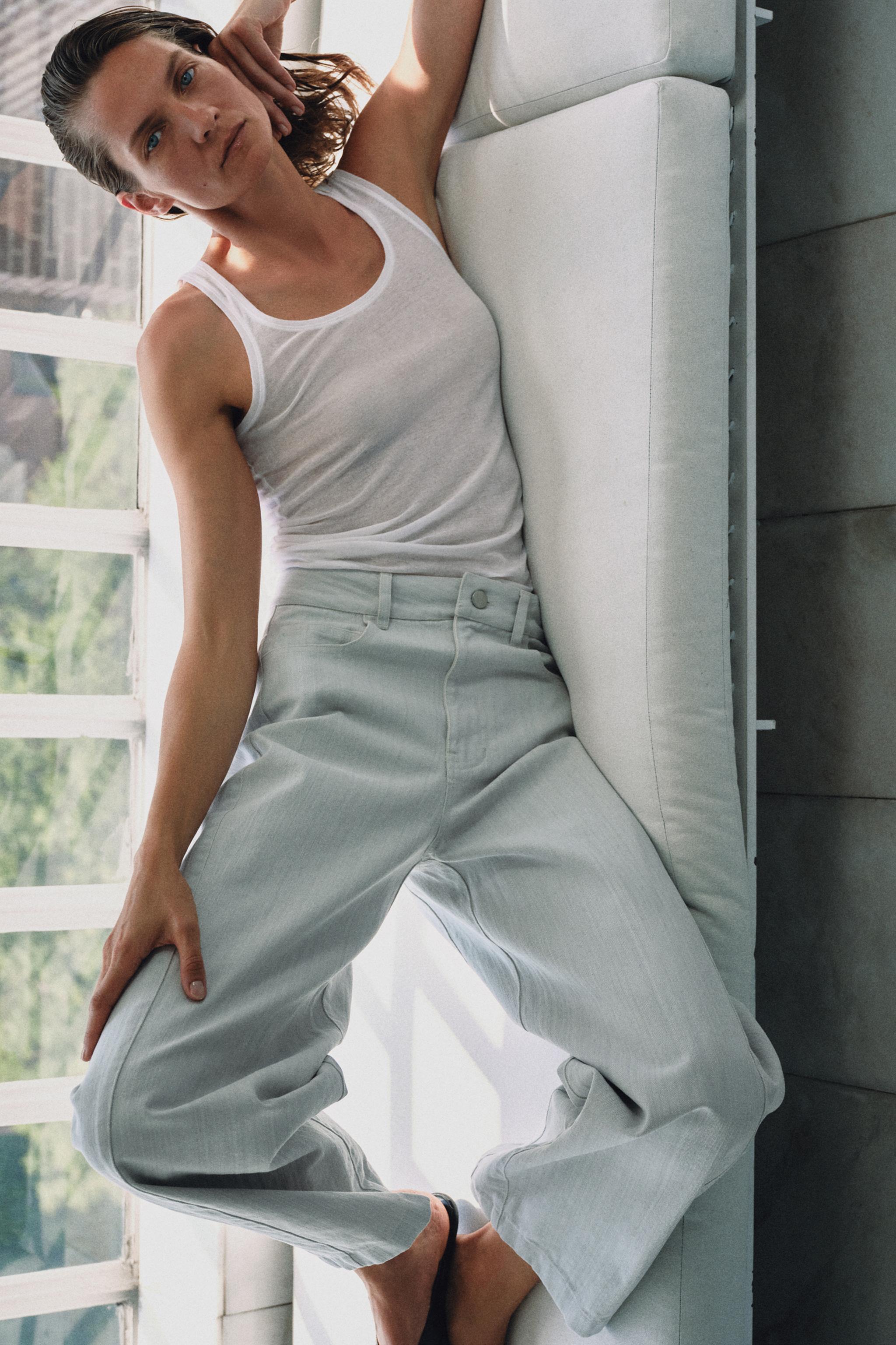 Zara ZW COLLECTION BALON PANTOLON görsel 4