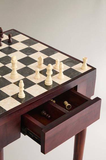 LOT PIÈCES JEU D’ÉCHECS (LOT DE 32) - Blanc / Noir de Zara - Image 4