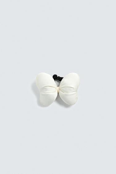 DÂY BUỘC TÓC NƠ CHẦN BÔNG HARRY LAMBERT FOR ZARA X DISNEY - Màu trắng từ Zara - Hình ảnh 0