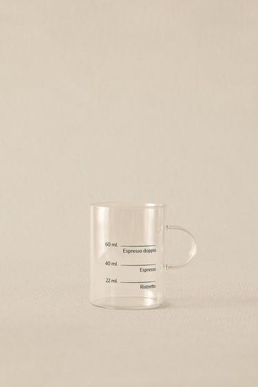 Zaras MUGG I BOROSILIKATGLAS MED SCREENTRYCK - 990