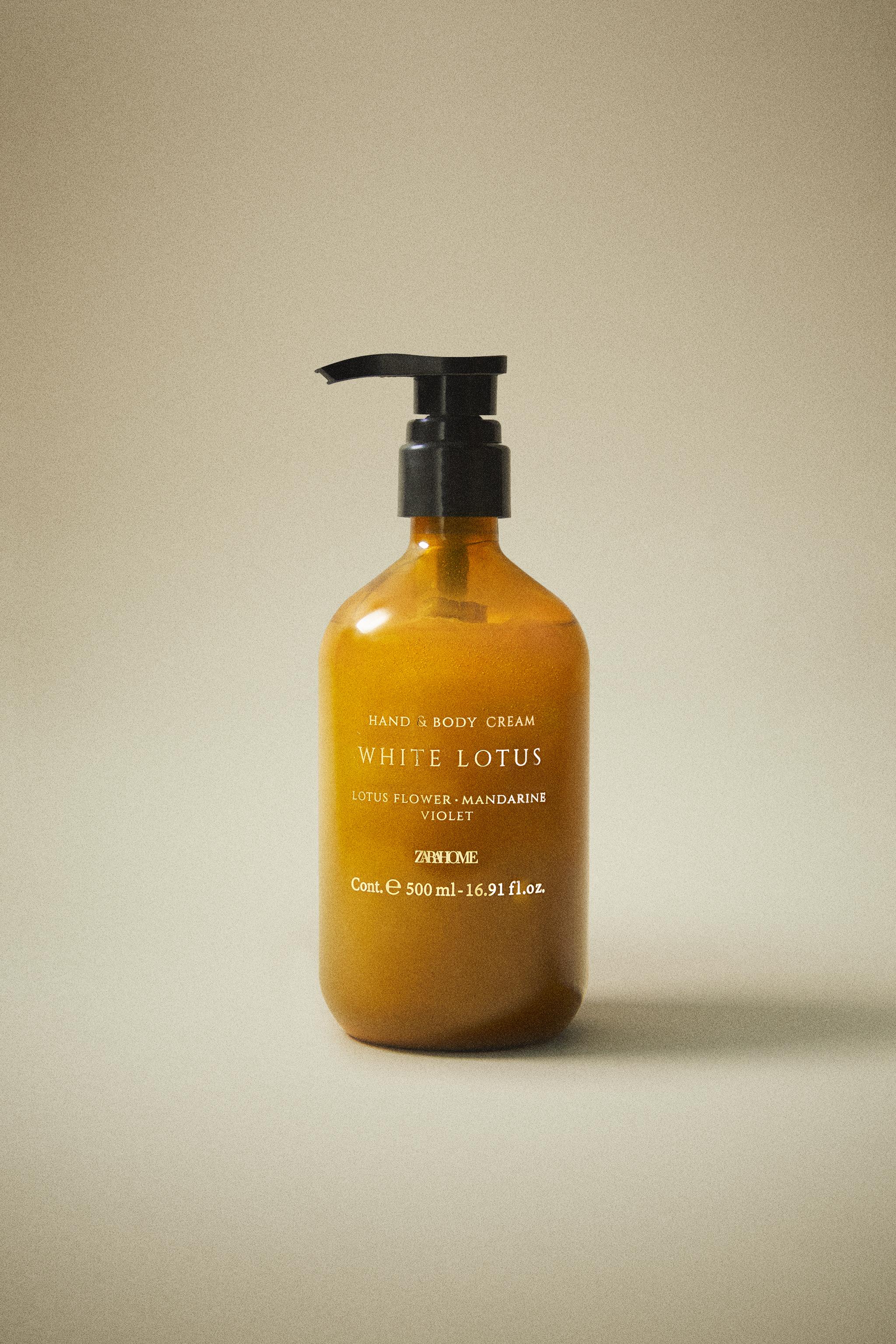 【安心発送】 ボディクリーム LOTUS 500ML）WHITE - ZARA | ストロングレッド ボディクリーム
