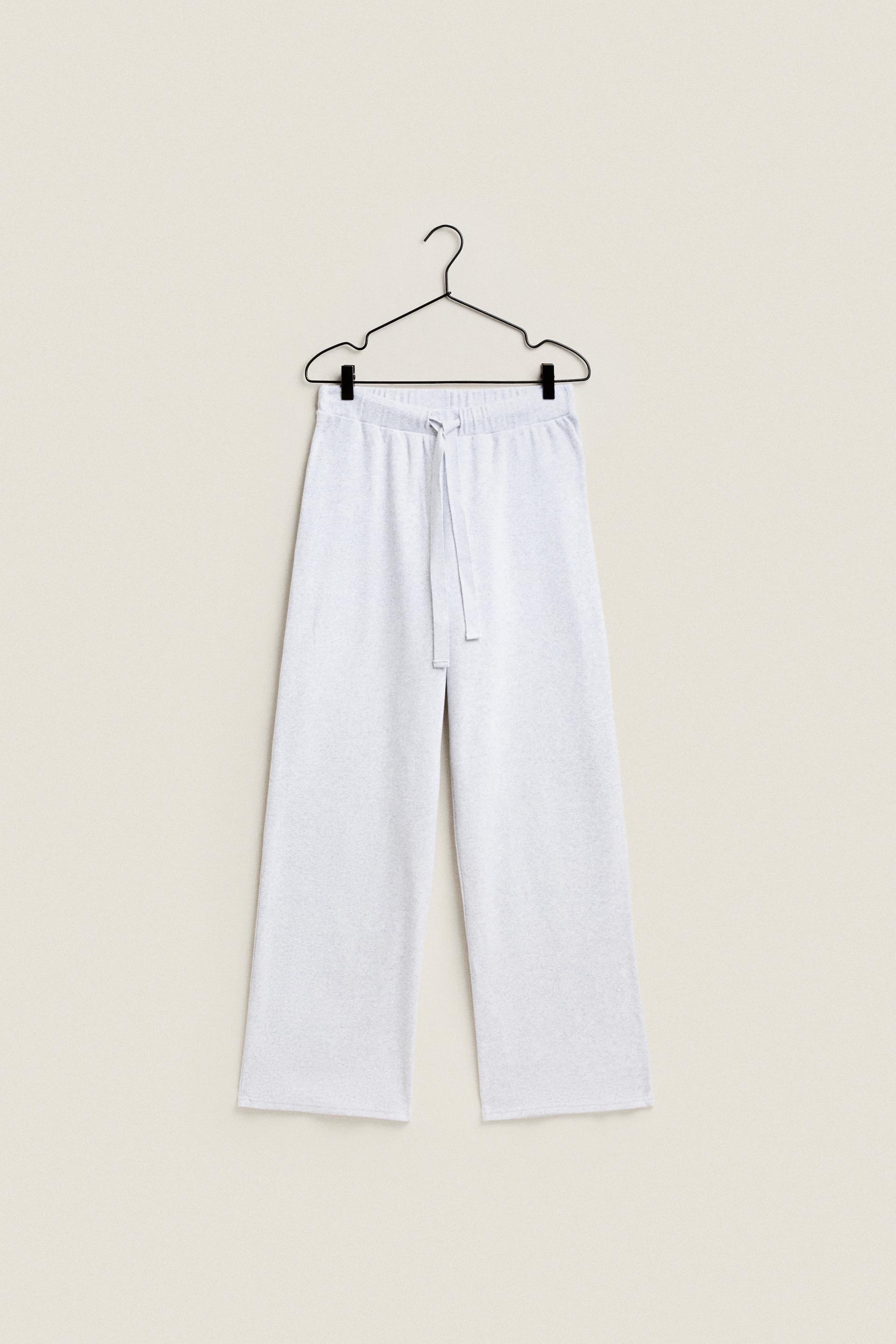 COTTON TROUSERS - Gray