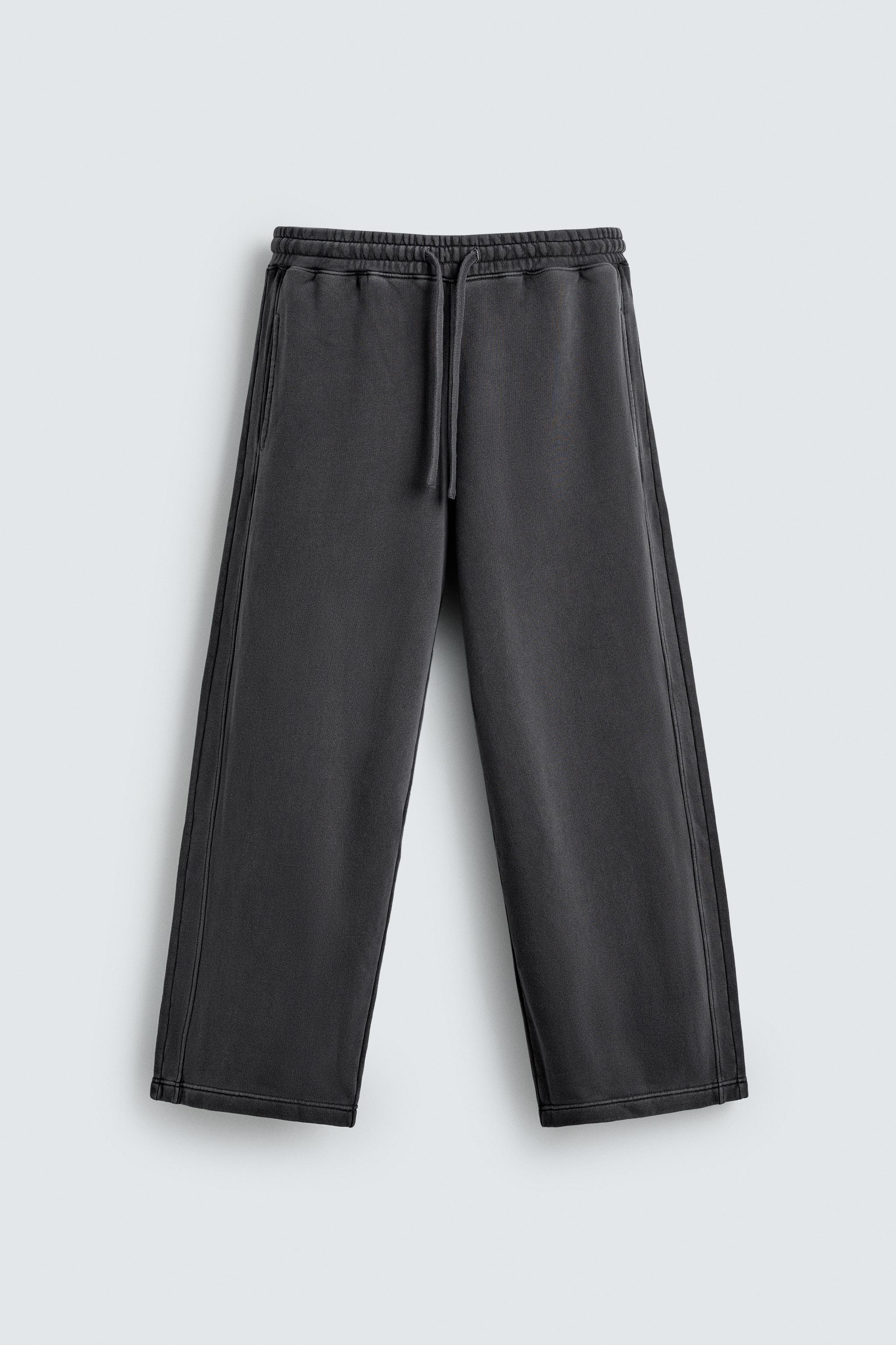 WASHED JOGGER PANTS - Anthracite grey | ZARA United States