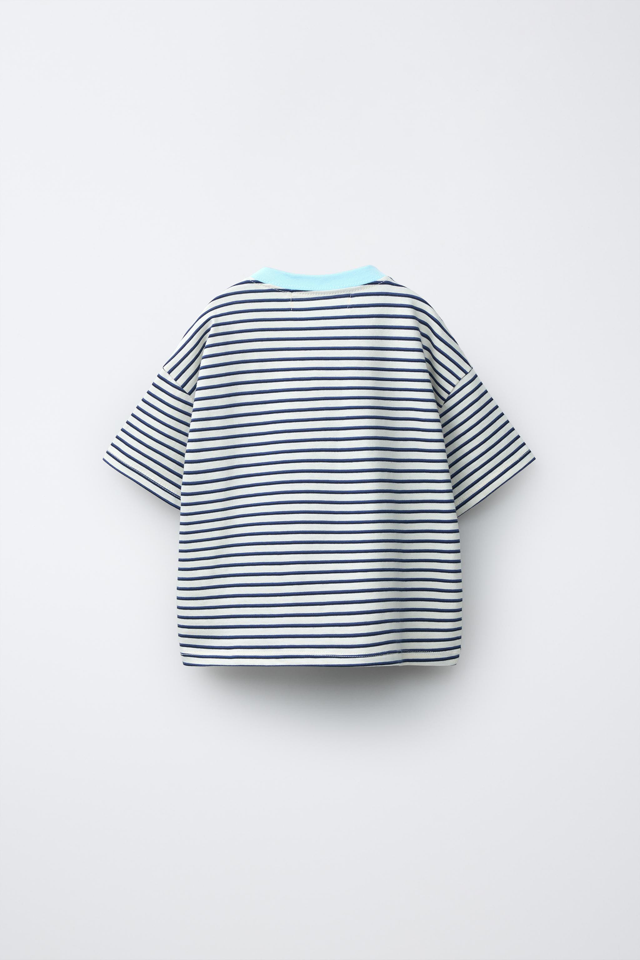 ZARA TIMELESS - STRIPED RINGER T-SHIRT