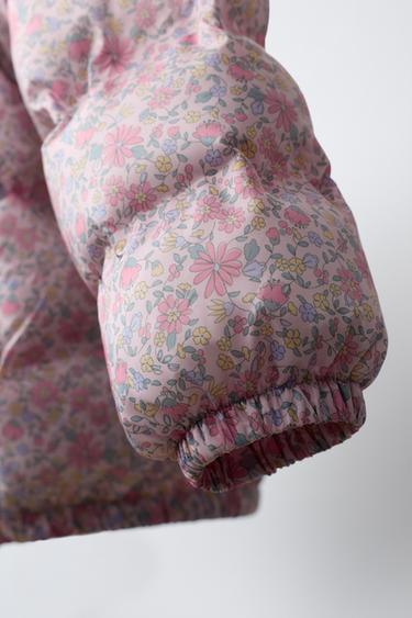 ULTRA-LIGHTWEIGHT FLORAL WATER-REPELLENT JACKET - Pink by Zara - Image 5